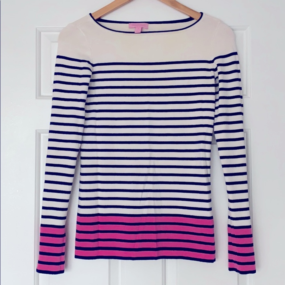 2/$20 Lilly Pulitzer Marlo Boatneck Sweater